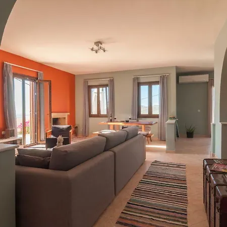 Villa Marguerite - 3 Air-Conditioned Bedrooms - Great Sea View Glinado Naxos