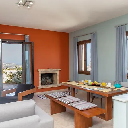 Villa Marguerite - 3 Air-Conditioned Bedrooms - Great Sea View Glinádo Náxu