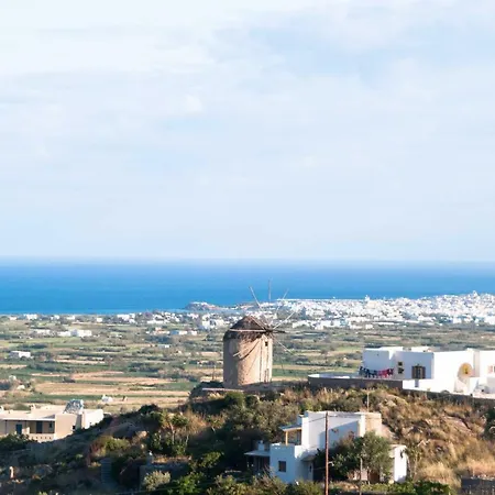 Villa Marguerite - 3 Air-Conditioned Bedrooms - Great Sea View アパート Glinado Naxos